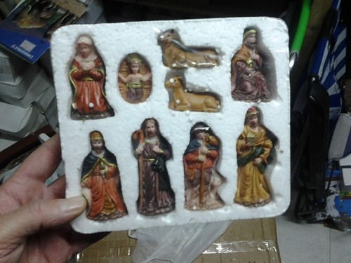 Kit presepe pastori resina - presepe,