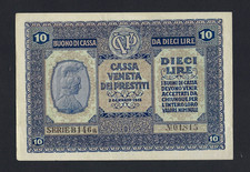 BUONO DA 10 LIRE CASSA VENETA