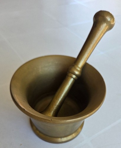 Antico mortaio bronzo - antico,