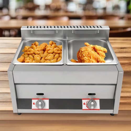 Friggitrice gas banco 12l - friggitrice, da