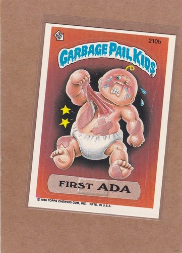 Topps garbage pail kids - topps,