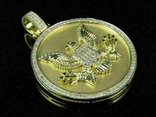 Ciondolo aquila diamante 1,50