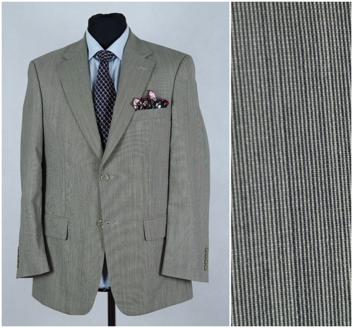 Blazer uomo lana righe - lana, 42s