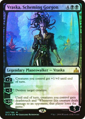 Foil vraska scheming gorgon - scheming, ~