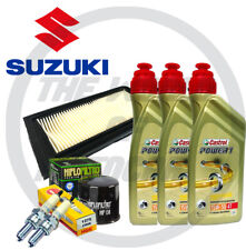 TAGLIANDO Suzuki AN Burgman 650 2002 2013 CSTROL 15W50 FILTRI OLIO ARIA CANDELE