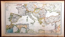 Carta geografica antica