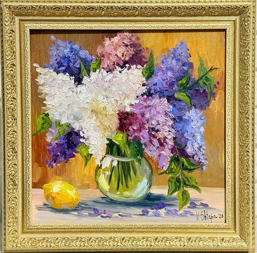 Dipinto olio originale - , fiori