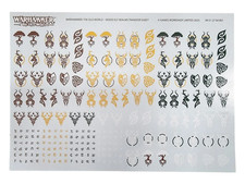 Warhammer TOW Foglio di