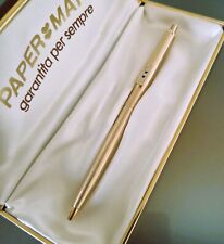 Penna a sfera Paper Mate Gold Executive "due cuori" laminata in oro 24 K