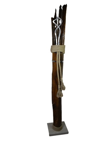 Lampada legno fatta - lampada,