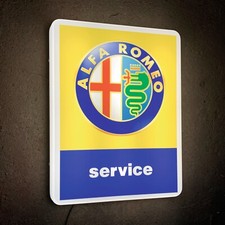 ALFA ROMEO SERVICE ILLUMINATED