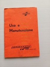 Innocenti Lambretta 175 TV 2a serie 1959 manuale uso manutenzione originale