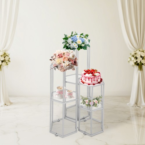 3pz portafiori esagono - 3pz, 2