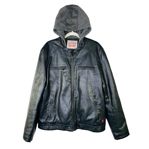 Giacca uomo levis ecopelle con - giacca,