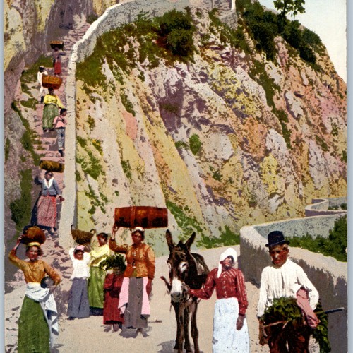 C1910s capri italia - capri, scala