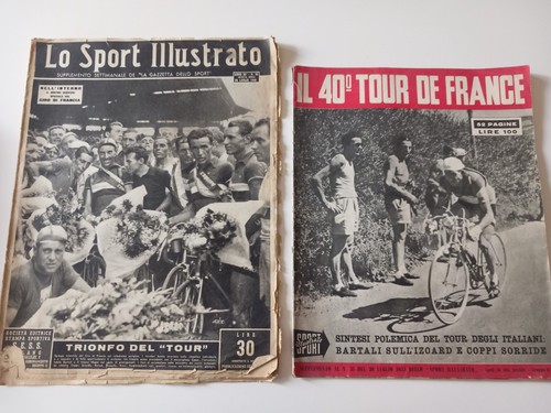 Lotto riviste ciclismo - lotto, d'epoca