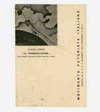 Futurismo Prima Mostra Arte Futurista Roma Marinetti Ivanhoe Gambini Cartolina