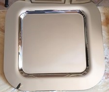 Vassoio da portata marca Sambonet anni '80 in acciaio inox 18/10