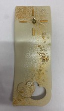 Orologio da tavolo in vetro di