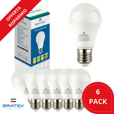6PZ Lampadine LED E27 Luce
