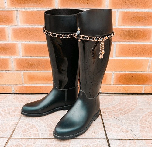 Bottes pluie femme - bottes, chic