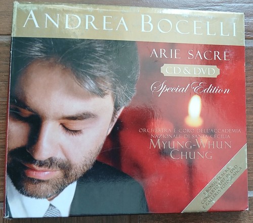 Dvd andrea bocelli arie - cd+dvd,