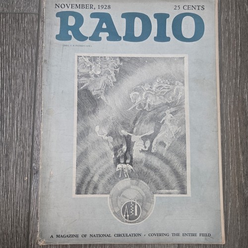 Vintage radio november 1928 - vintage,