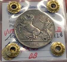 NL* VEIII 10 LIRE Argento BIGA