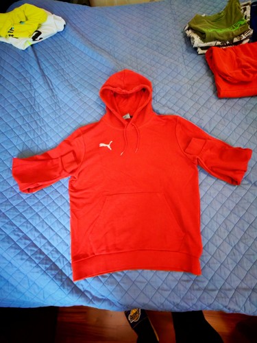 Felpa leggera rossa con