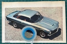 Rara Pubblicità ISO RIVOLTA GT 300 del 1962