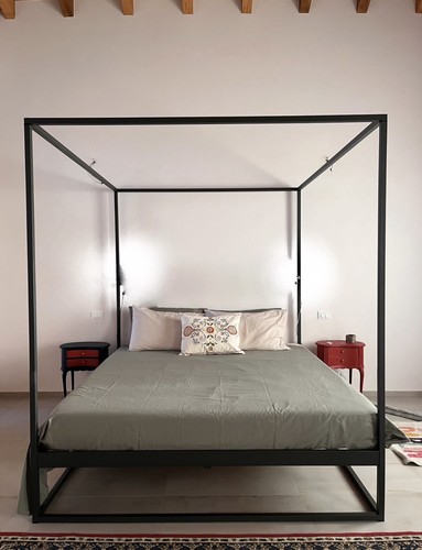 Letto baldacchino cubo - a,