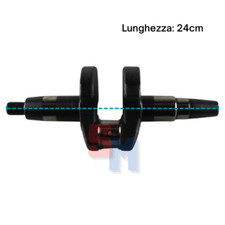 ALBERO MOTORE CONICO YANMAR L48 LA170 DIAMETRO 23mm VERSIONE MOTOZAPPA