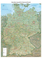 XL Deutschlandkarte
