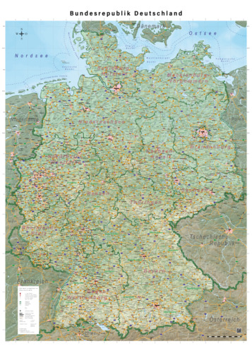 Deutschlandkarte - xl,