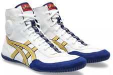 Scarpe da wrestling Asics Dan Gable Evo 3 - BIANCO/ORO RICCO