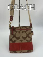 Borsa a tracolla COACH - Tela