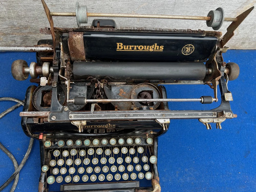 Antica macchina scrivere - antica,