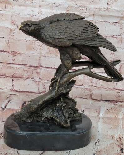 Bronzo aquila bandiera - bronzo,