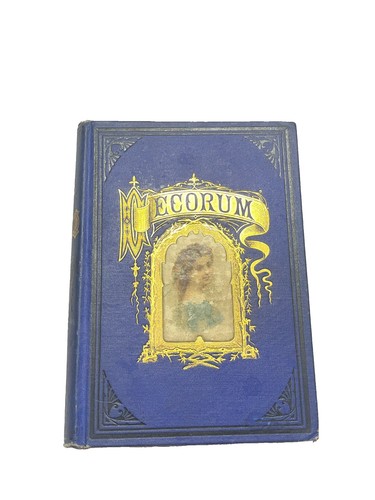 Antique victorian decorum book - antique,