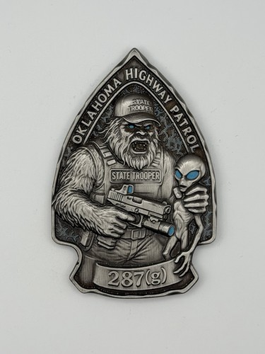 Oklahoma highway patrol - patrol, ice
