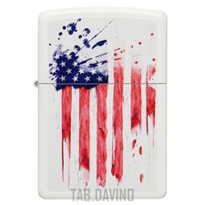 ZIPPO ACCENDINO US FLAG DESIGN