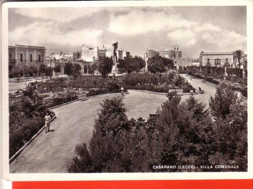 Cartolina casarano b n - cartolina,