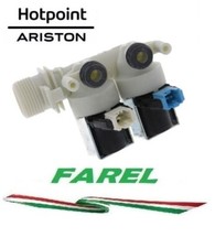Elettrovalvola Lavatrice Ariston Indesit Carico Acqua 2 vie 180° 230V C00110333