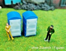 2x WC mobile da cantiere H0