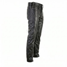 Pantaloni uomo pelle bovina