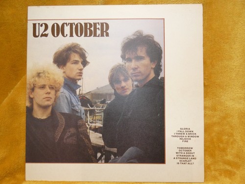 Pre owned october vinyl - u2, lp