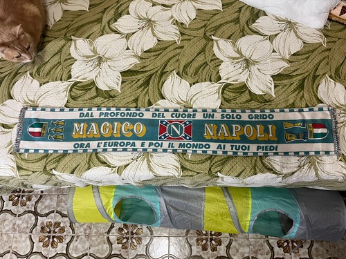 Sciarpa vintage ssc napoli - sciarpa,