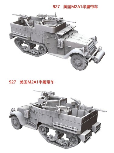 Veicolo mezza pista m2a1 us - veicolo,