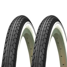 2 COPERTONI KENDA 20 X 1.75 (47-406) PNEUMATICI GRAZIELLA BIANCO NERI BAMBINO 20