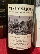 Vieux sajous years rum - -,
